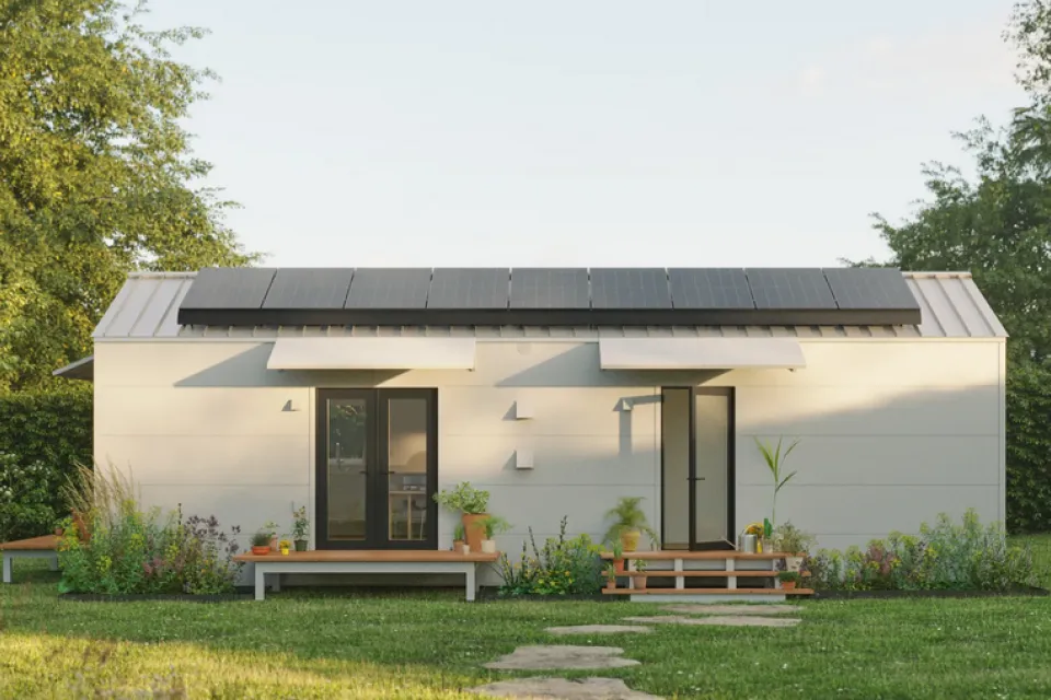 Rendering of Samara Backyard ADU